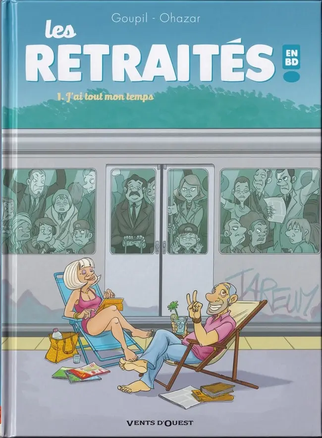 Couverture de l'album Les Retraités en BD Tome 1 J'ai tout mon temps