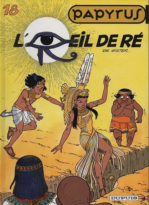 Couverture de l'album Papyrus Tome 18 L'Œil de Ré