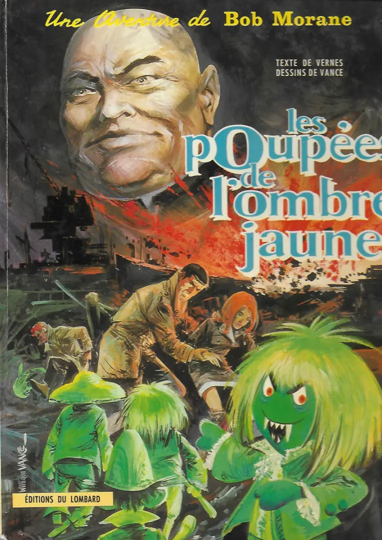 Couverture de l'album Bob Morane Tome 11 Les poupées de l'Ombre Jaune
