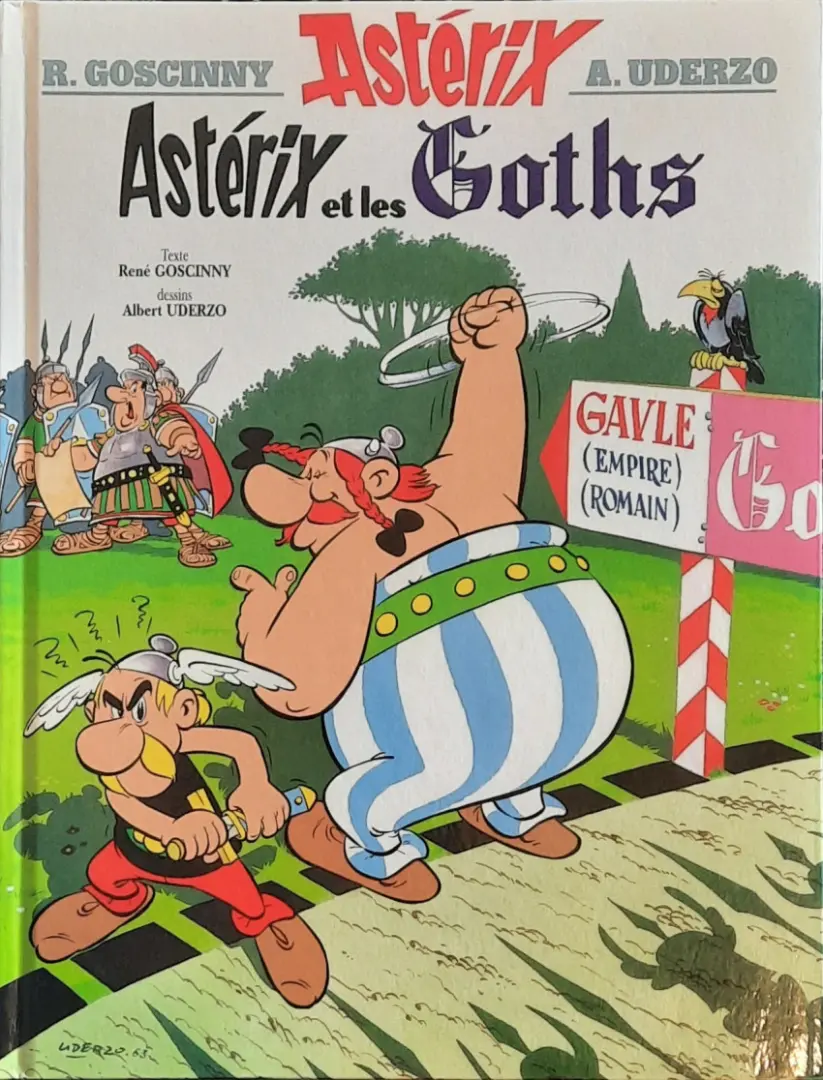 Couverture de l'album Astérix Tome 3 Astérix et les Goths