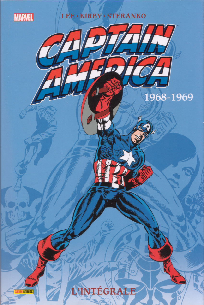 Couverture de l'album Captain America - L'intégrale Tome 3 1968-1969