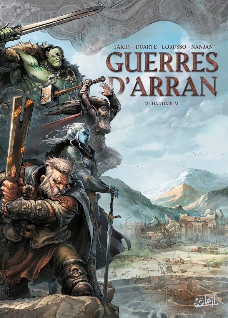 Couverture de l'album Les Terres d'Arran : Guerres d'Arran 2 Dal'Darum