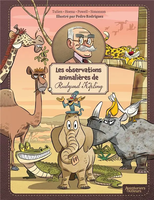 Couverture de l'album Les observations animalières de Rudyard Kipling 1