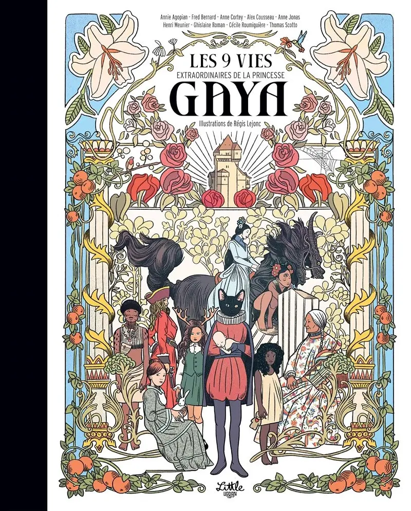 Couverture de l'album Les 9 vies extraordinaires de la princesse Gaya
