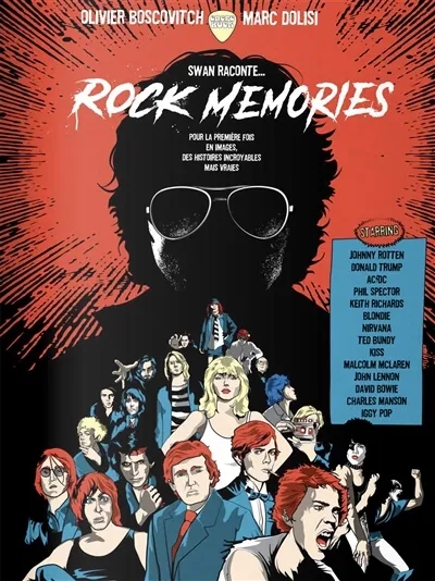 Couverture de l'album Swan raconte ... Rock Memories Pour la première fois en images, des histoires incroyables mais vraies