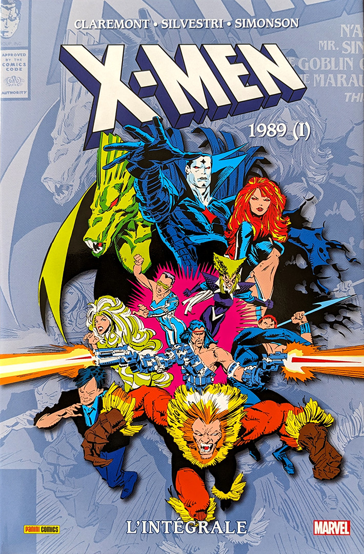 Couverture de l'album X-Men L'intégrale Tome 24 1989 (I)