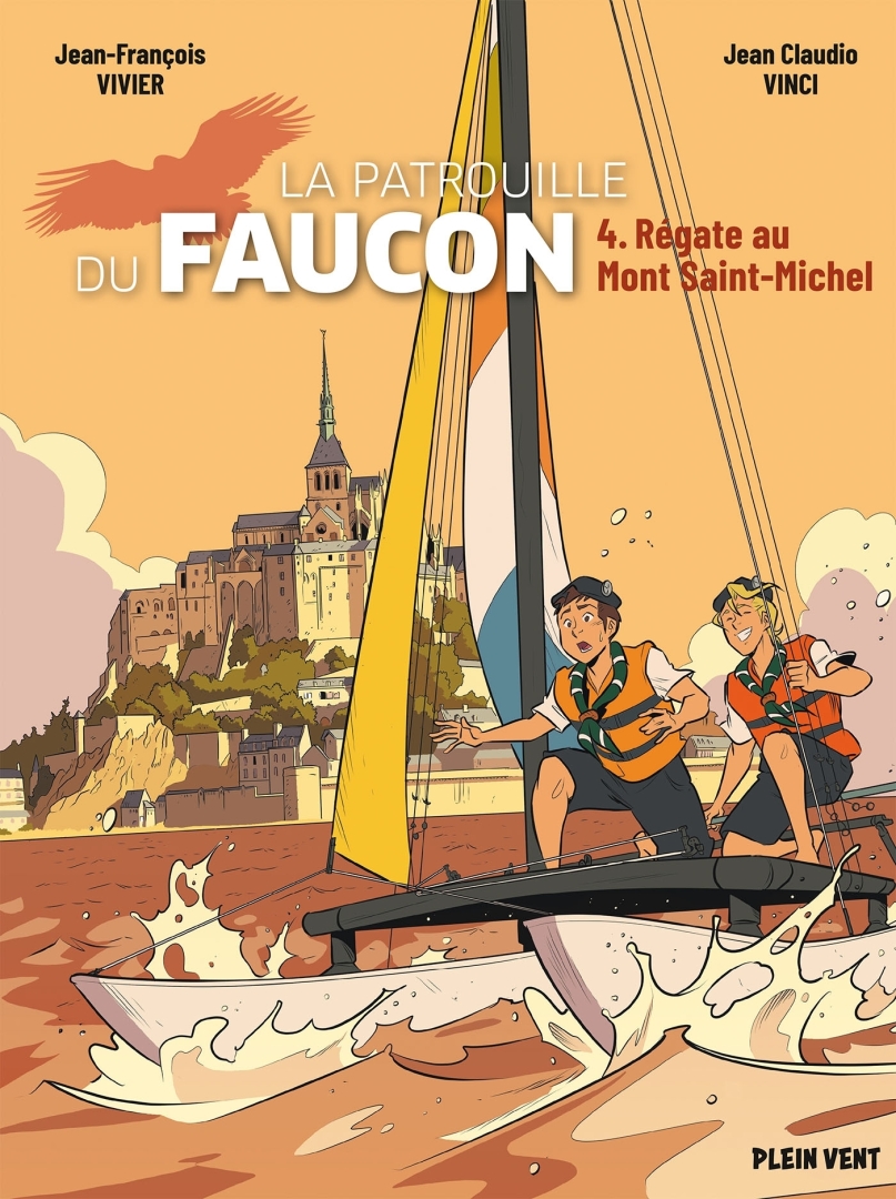 Couverture de l'album La patrouille du faucon 4 Régate au Mont Saint-Michel