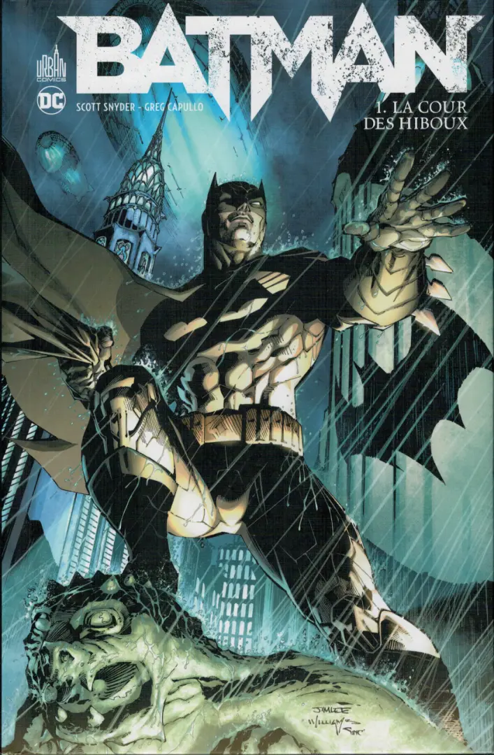 Couverture de l'album Batman Tome 1 La Cour des Hiboux