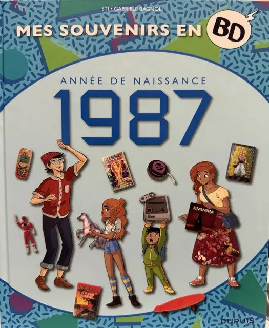 Couverture de l'album Mes souvenirs en BD Tome 48 Année de naissance 1987