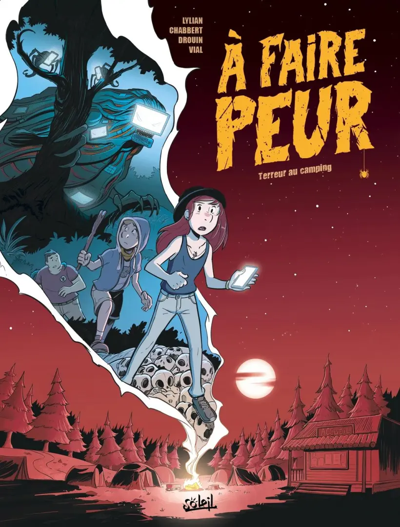 Couverture de l'album À faire peur 1 Terreur au camping