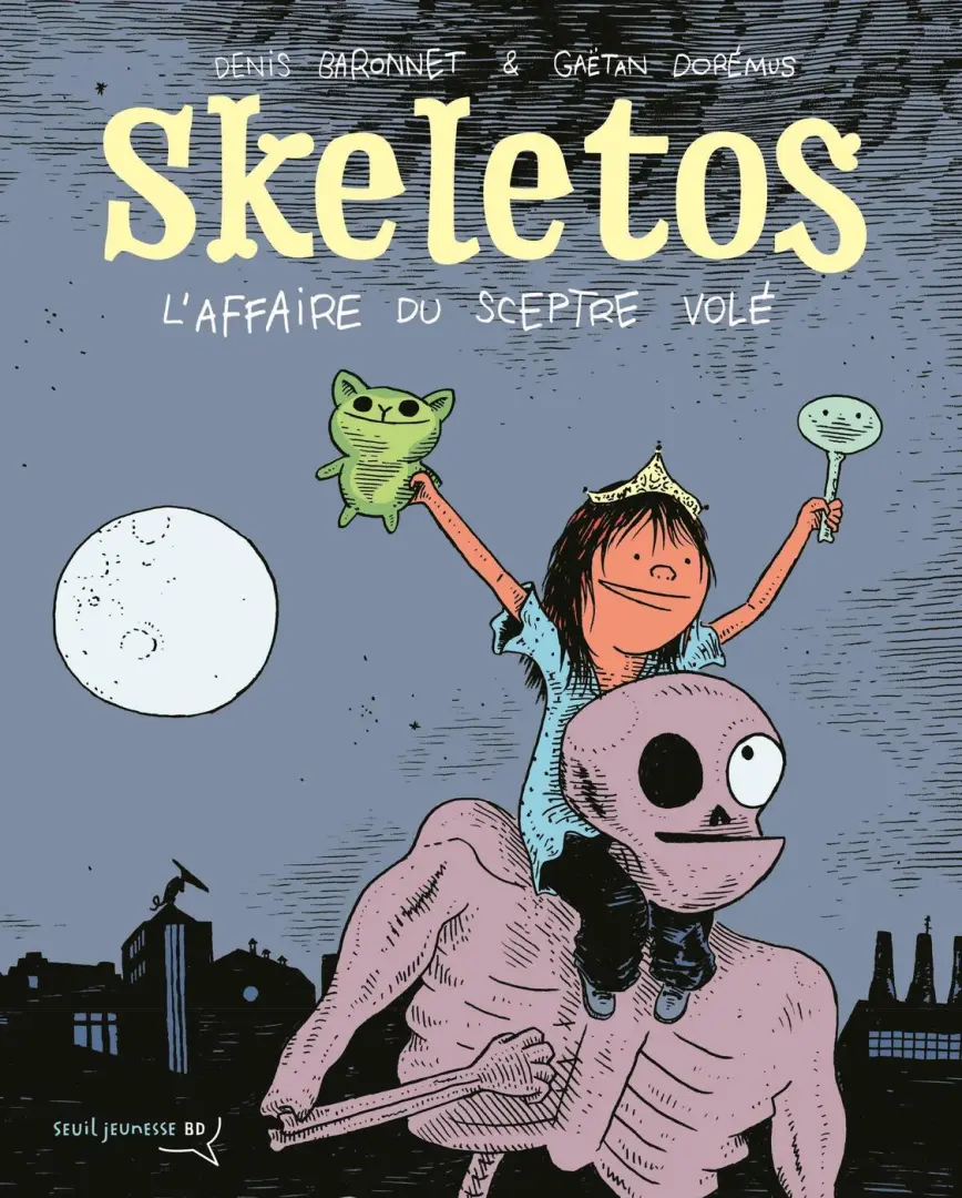 Couverture de l'album Skeletos 1 L'affaire du sceptre volé