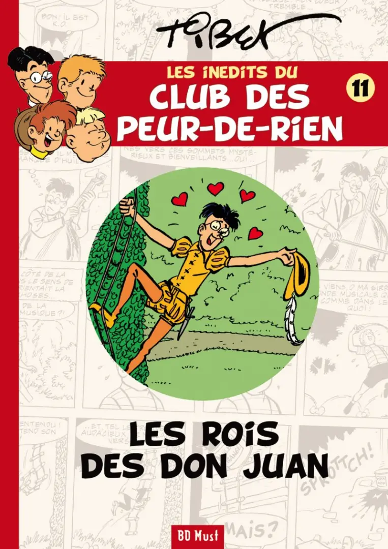 Couverture de l'album Le Club des Peur-de-rien Les inédits Tome 11 Les rois des Don Juan
