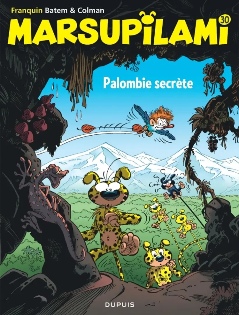 Couverture de l'album Marsupilami Tome 30 Palombie secrète