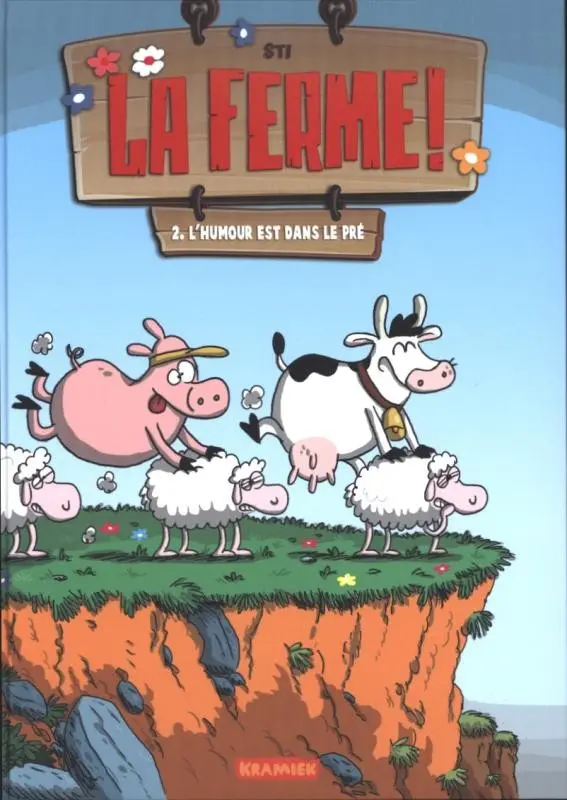Couverture de l'album La Ferme ! Tome 2 L'Humour est dans le pré