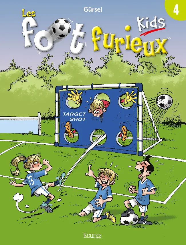 Couverture de l'album Les Foot Furieux Kids Tome 4