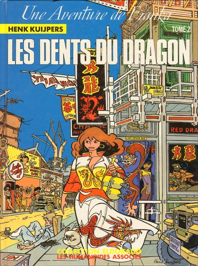 Couverture de l'album Franka Les Humanoïdes Associés Tome 2 Les dents du dragon
