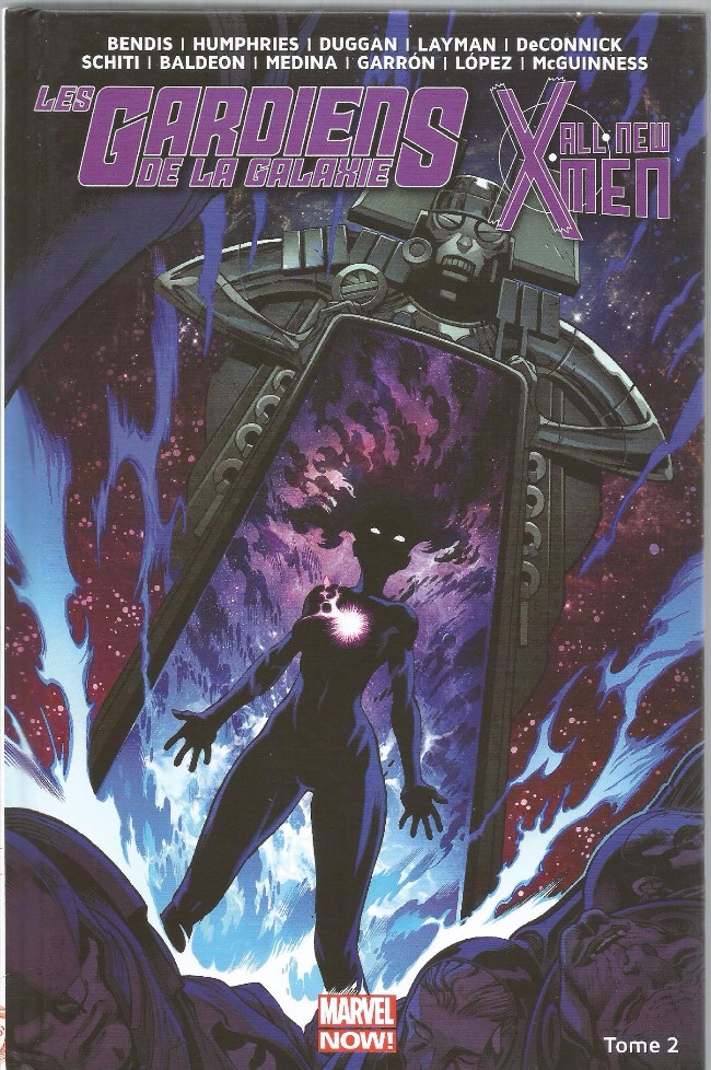 Couverture de l'album Les Gardiens de la Galaxie / All-New X-Men - Le Vortex Noir Tome 2 Le Vortex Noir (II)