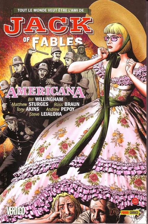 Couverture de l'album Jack of Fables Tome 4 Americana
