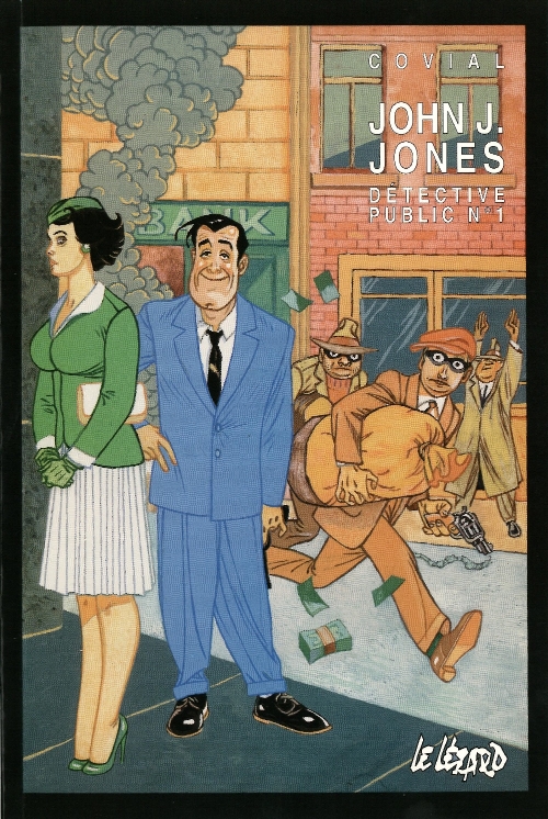 Couverture de l'album John J. Jones Tome 1 Détective Public N°1