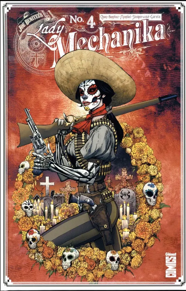 Couverture de l'album Lady Mechanika N° 4 La Dama de la Muerte