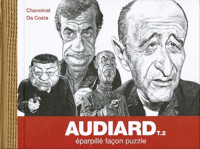 Couverture de l'album Audiard éparpillé façon puzzle Tome 2