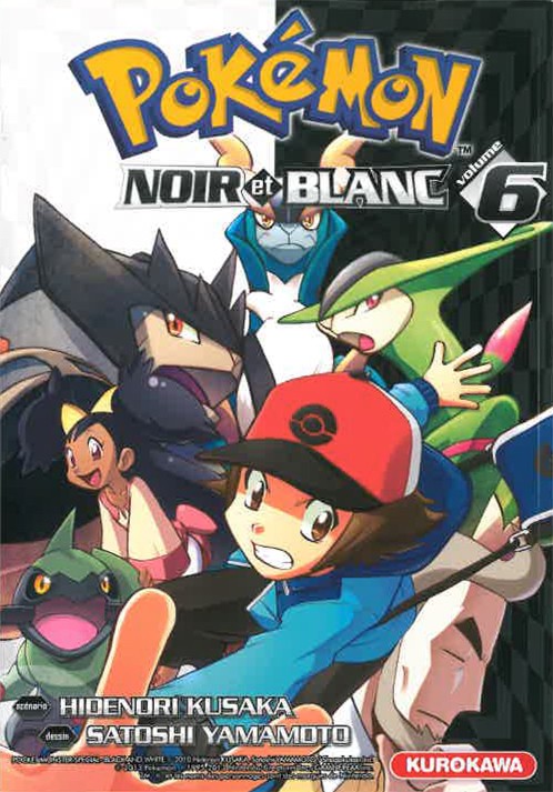 Couverture de l'album Pokémon : Noir et Blanc Tome 6