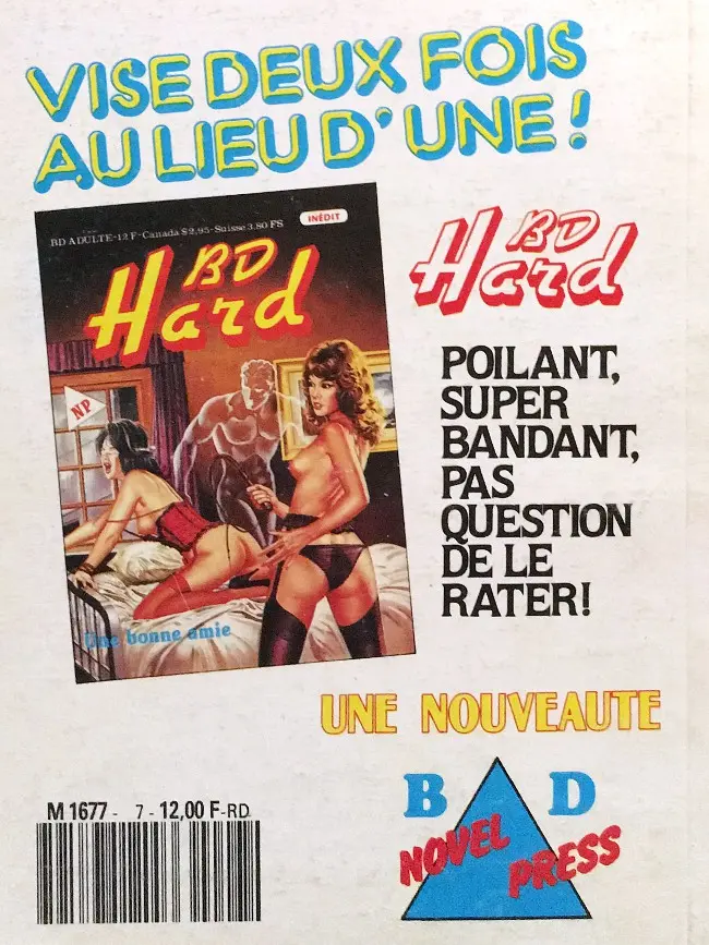 Verso de l'album Raptus Tome 7 Dans le viseur de la folie