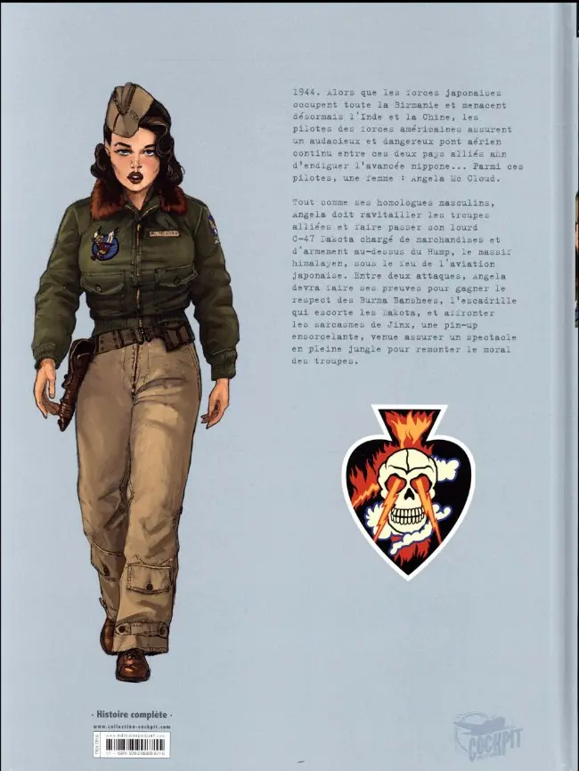 Verso de l'album Angel Wings Cycle 1 - Burma Banshees