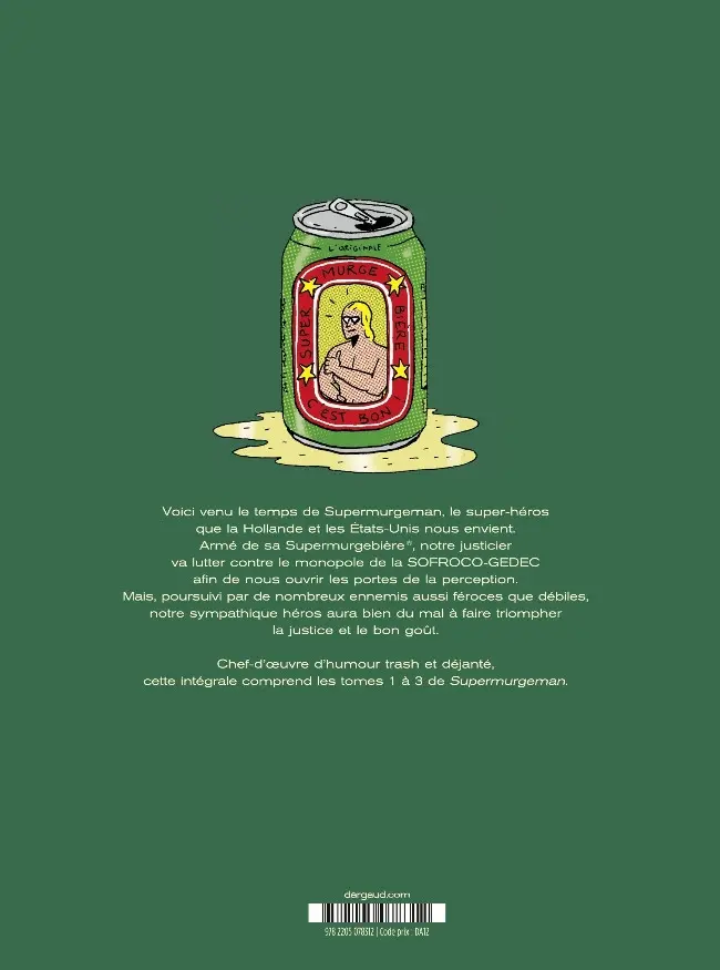 Verso de l'album Supermurgeman L'Intégrale