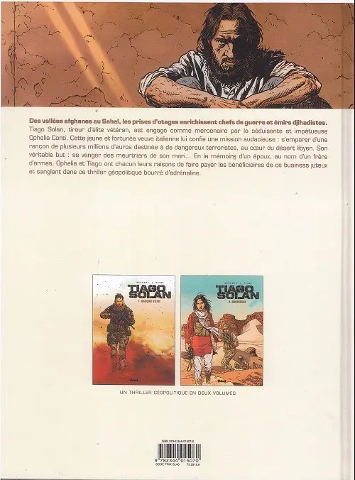 Verso de l'album Tiago Solan Tome 2 Bouzkachi