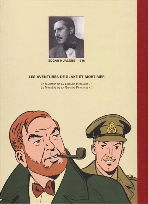 Verso de l'album Blake et Mortimer Tome 5 Le Mystère de la Grande Pyramide - Tome 2