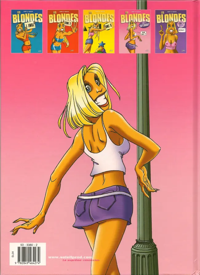 Verso de l'album Les Blondes Tome 4 Plus blondes que jamais !