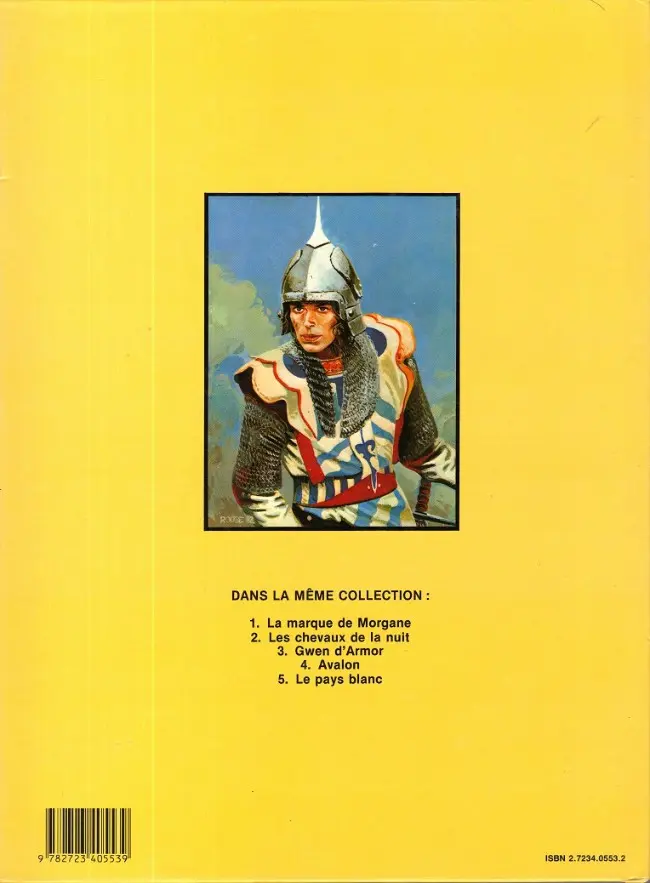 Verso de l'album Les Écluses du ciel Tome 3 Gwen d'Armor