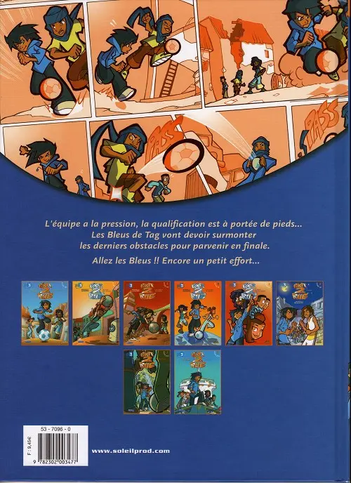 Verso de l'album Foot 2 rue Tome 5 En route vers la victoire