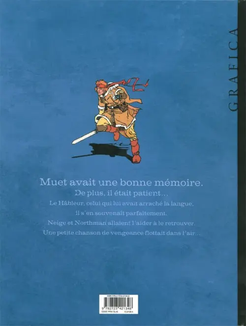 Verso de l'album Neige Tome 9 La chanson du muet