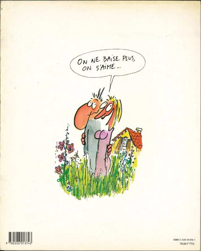 Verso de l'album Phantasmes