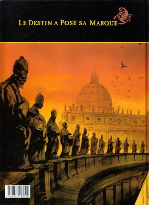 Verso de l'album Le Scorpion Tome 1 La marque du diable