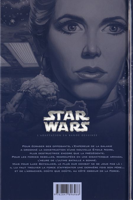 Verso de l'album Star Wars Épisode VI Le retour du Jedi
