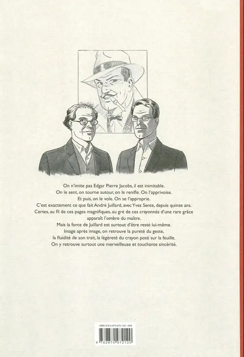Verso de l'album Juillard - 317 dessins