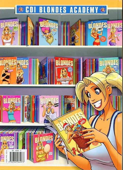 Verso de l'album Les Blondes Tome 27 Super hotte !