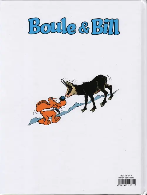 Verso de l'album Boule & Bill Tome 36 Flair de cocker