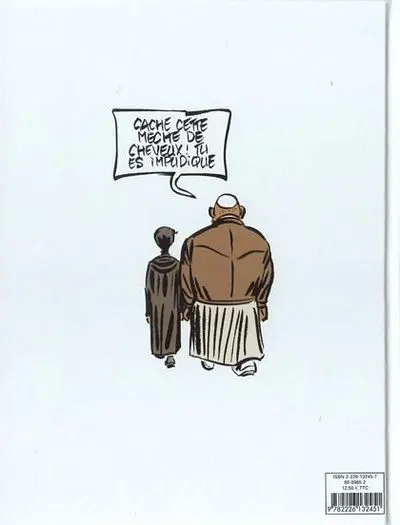 Verso de l'album Jack Palmer Tome 13 L'affaire du voile