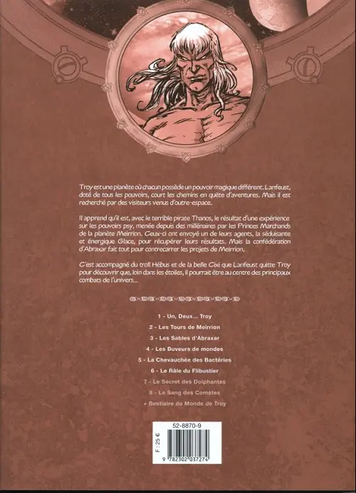 Verso de l'album Lanfeust des Étoiles Intégrale Tomes 7 et 8