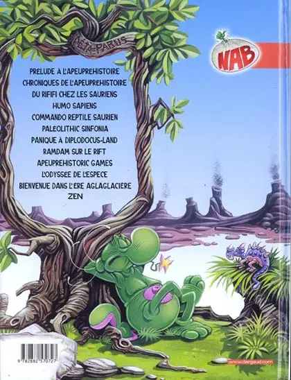 Verso de l'album Nabuchodinosaure Tome 12 Zen