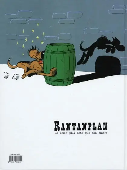 Verso de l'album Rantanplan Tome 20 Carré d'os - Bêtisier 10