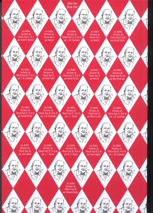 Verso de l'album Les Belles histoires de l'Oncle Paul Tome 48