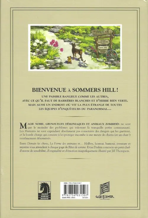 Verso de l'album Bêtes de somme Tome 1 Mal de chiens