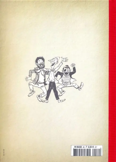 Verso de l'album Les Pieds Nickelés - La collection Tome 81 Les Pieds Nickelés au lycée