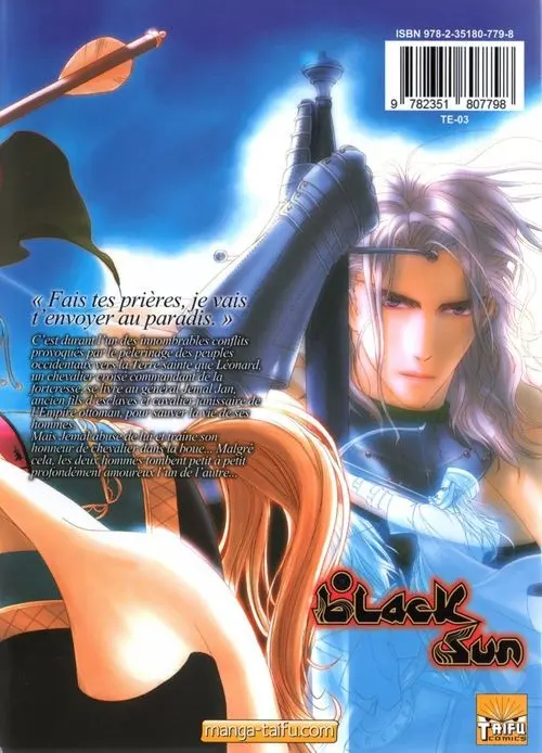 Verso de l'album Black Sun I