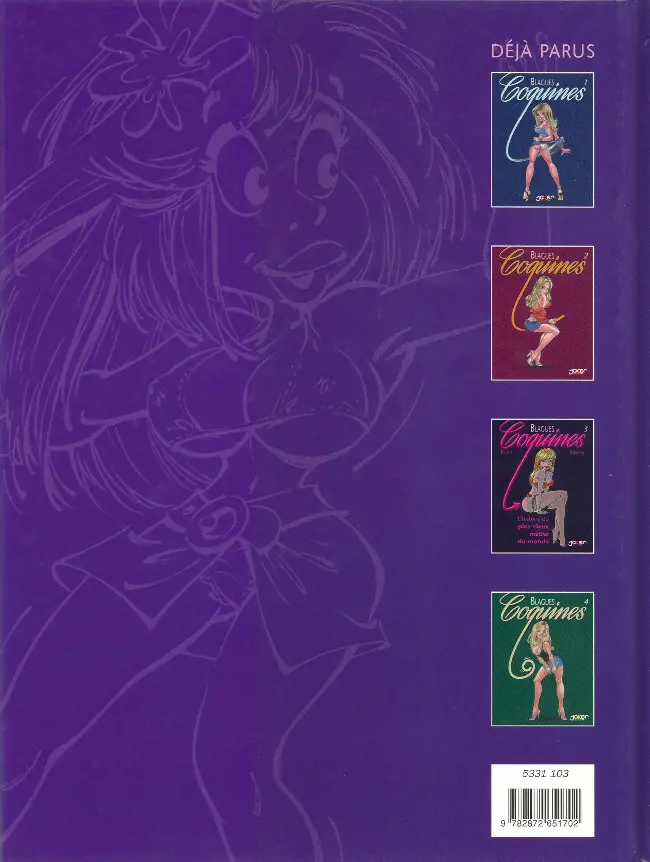 Verso de l'album Blagues coquines Tome 5